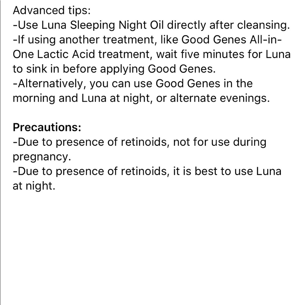 Sunday Riley Luna Night Sleeping Oil - Picture 7 of 8